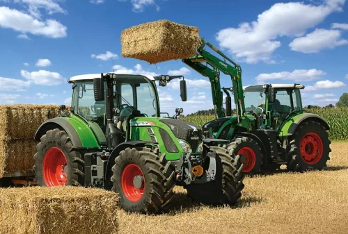 Fendt 724 Vario, Fendt 716 Vario mit Frontlader, 100 db (56256) Fendt 724 Vario, Fendt 716 Vario with Frontloader 100 pc