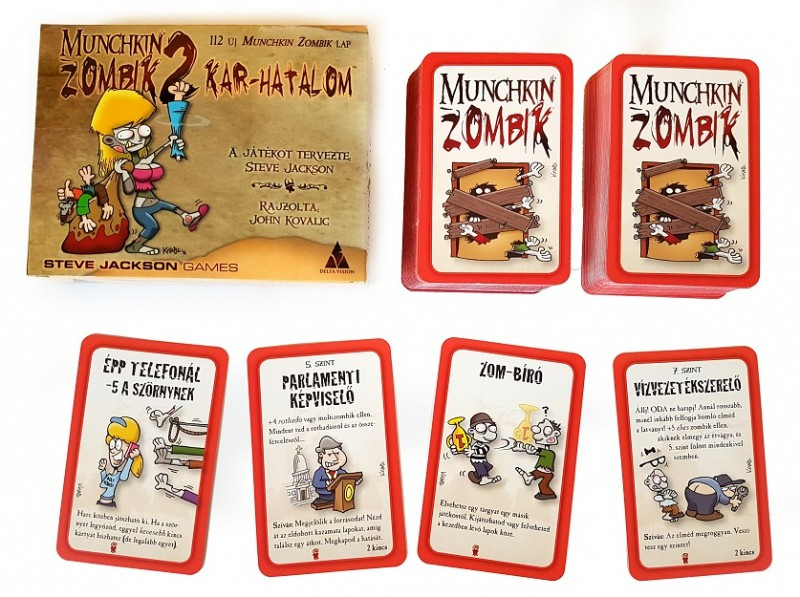 Munchkin Zombik 2 - Kar-hatalom  – fő nézet