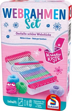 Szövőszék fémdobozban (51603) Webrahmen