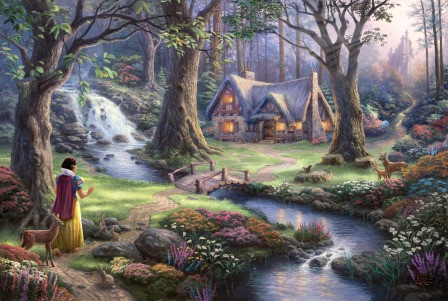 Disney, Snow White, 1000 pcs (59485) Disney, Schneewittchen – fő nézet