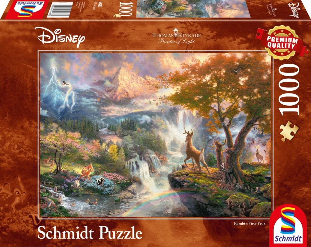 Disney, Bambi, 1000 db (59486) Disney, Bambi – alternatív kép 1