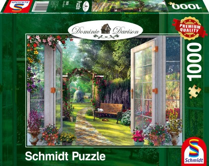View of the Enchanted Garden, 1000 db (59592) Blick in den verwunschenen Garten – fő nézet