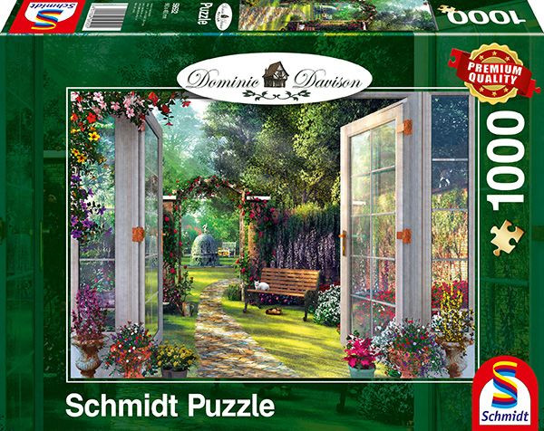 View of the Enchanted Garden, 1000 db (59592) Blick in den verwunschenen Garten – alternatív kép 1