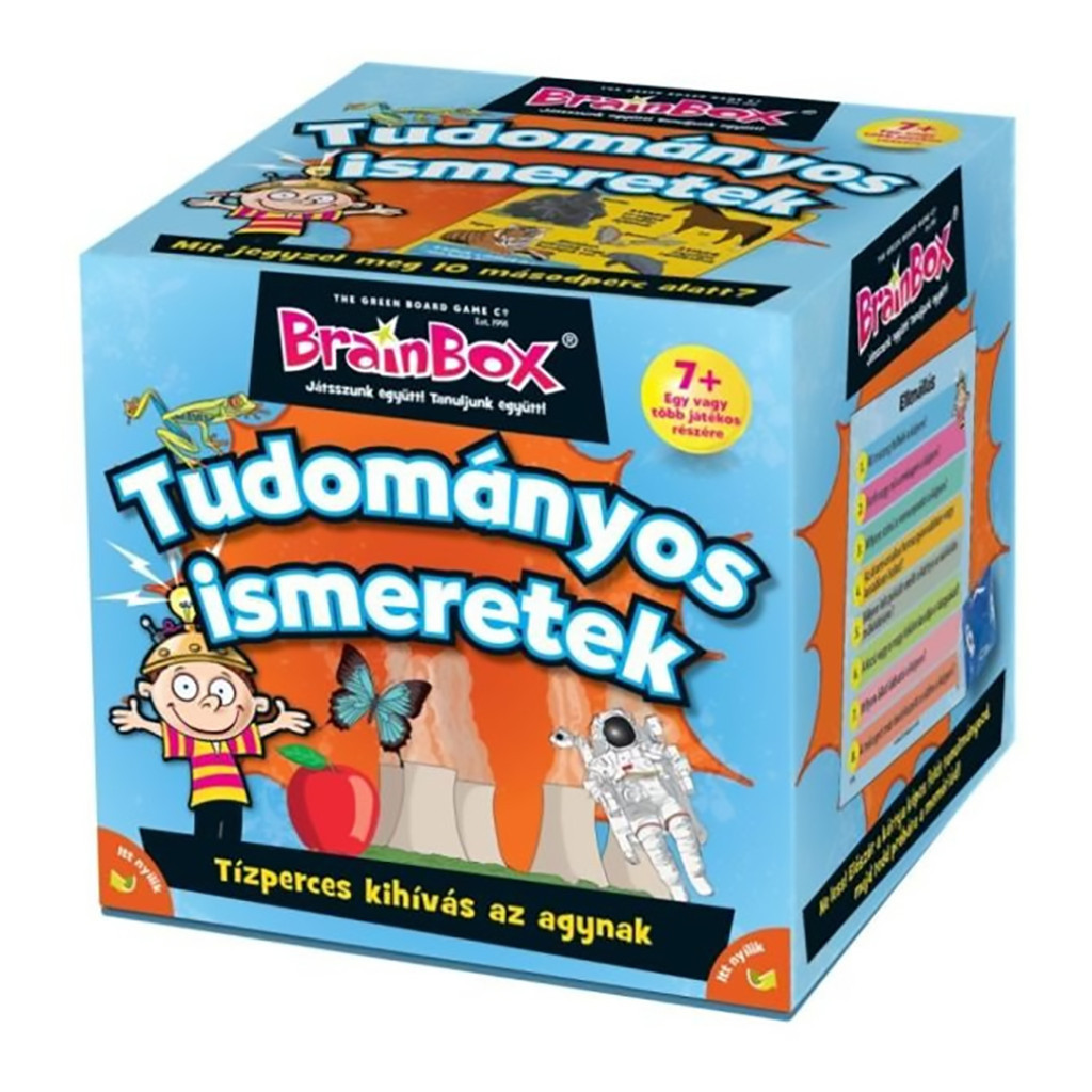 BrainBox - Tudományos ismeretek  – fő nézet