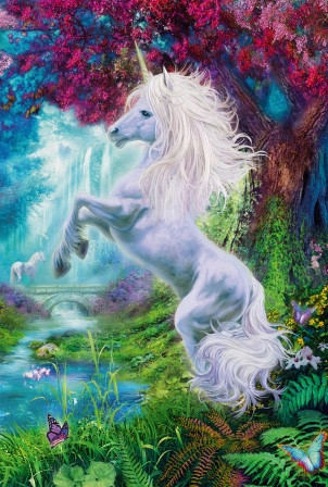 Unicorn enchanted garden, 60 db (56310) Einhorn im verzauberten Garten – fő nézet