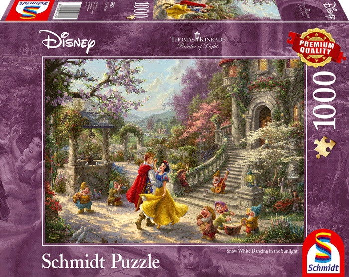 Disney, Schneewittchen - Tanz mit dem Prinzen, 1000 db (59625)  – alternatív kép 2