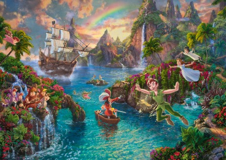 Disney, Peter Pan, 1000 pcs (59635) Disney, Peter Pan – fő nézet