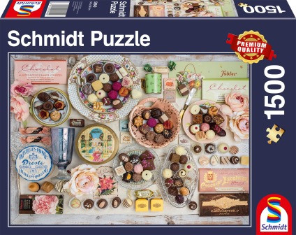 Nostalgic chocolates, 1500 pcs (58940) Nostalgie-Schokoladen – fő nézet