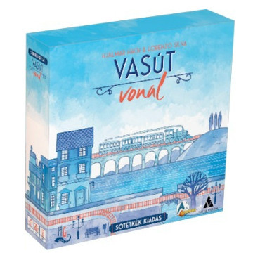 Vasútvonal Sötétkék  – fő nézet