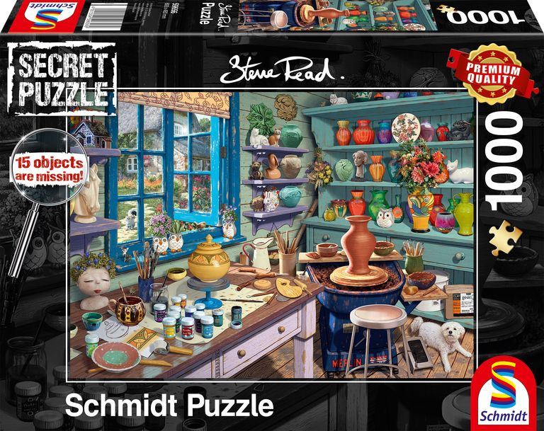 Artist studio, 1000 pcs (59656) Künstler-Atelier – alternatív kép 1