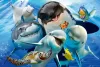Underwater friends, 200 pcs (56360) Unterwasser-Freunde