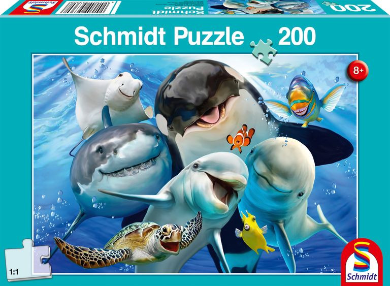 Underwater friends, 200 pcs (56360) Unterwasser-Freunde – alternatív kép 2