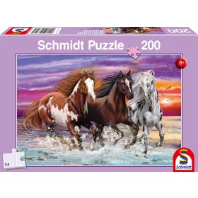 Trio of wild horses, 200 db (56356) Wildes Pferde-Trio