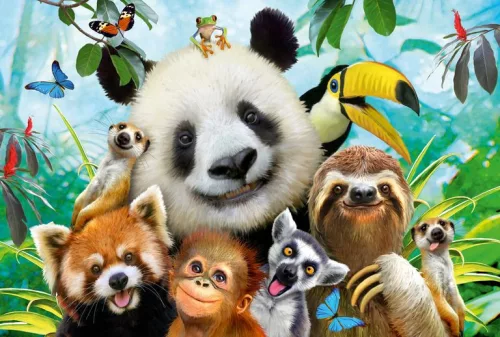 Animal fun!, 200 pcs (56359) Einfach tierisch!