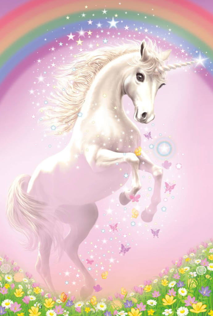 Pink unicorn, 150 pcs (56354) Rosa Einhorn – fő nézet