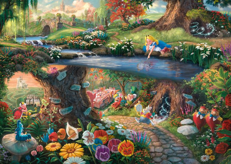 Disney, Alice in wonderland, 1000 db (59636) Disney, Alice im Wunderland – fő nézet