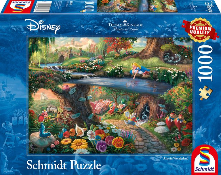 Disney, Alice in wonderland, 1000 db (59636) Disney, Alice im Wunderland – alternatív kép 1