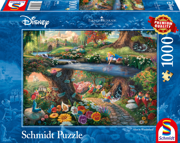 Disney, Alice in wonderland, 1000 db (59636) Disney, Alice im Wunderland – alternatív kép 2