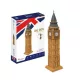 BonsaiBP 3D puzzle Big Ben - 44 db, 6–8 év, Többszínű