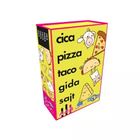 Gémklub Cica, pizza, taco, gida, sajt, 3–5 év, Többszínű