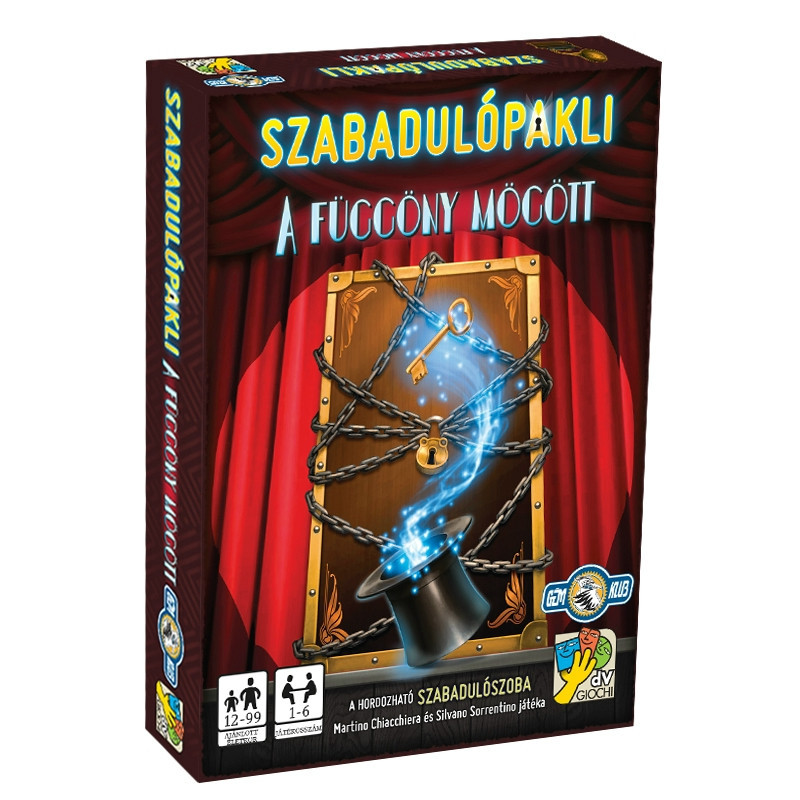 Szabadulópakli: A függöny mögött  – fő nézet