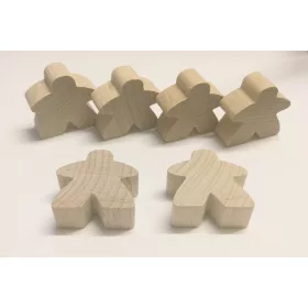 HansImGluck Carcassonne Big-Meeple set natúr színű, 3–5 év, Többszínű