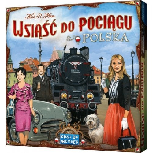 Ticket to Ride Map Collection: 6,5 Poland Zug um Zug: Polen – fő nézet