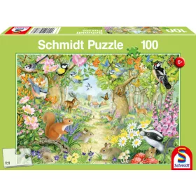 Animals in the forest, 100 db (56370) Tiere im Wald