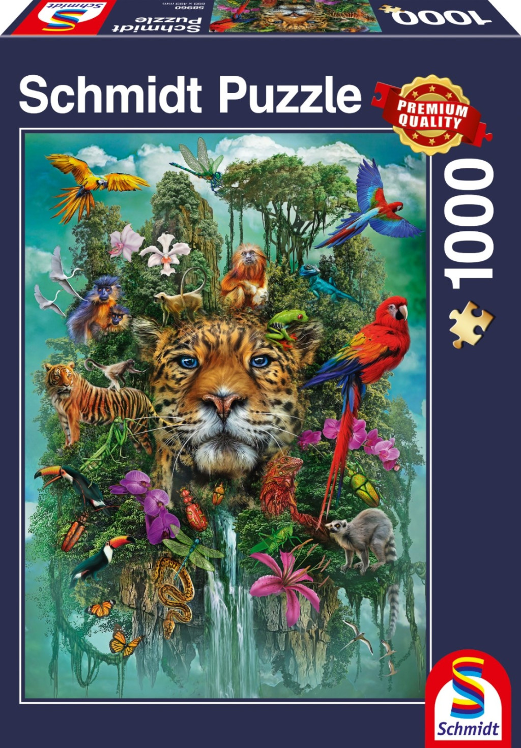 King of the jungle, 1000 db (58960) König des Dschungels – fő nézet