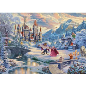   Disney, Beauty and the Beast s Winter Enchantment, 1000 db (59671) Disney, Die Schöne und das Biest