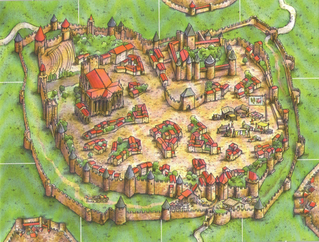 Carcassonne - starting city Carcassonne - starting city – fő nézet