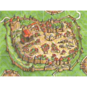 HansImGluck Carcassonne - starting city Carcassonne - starting city, 3–5 év, Többszínű