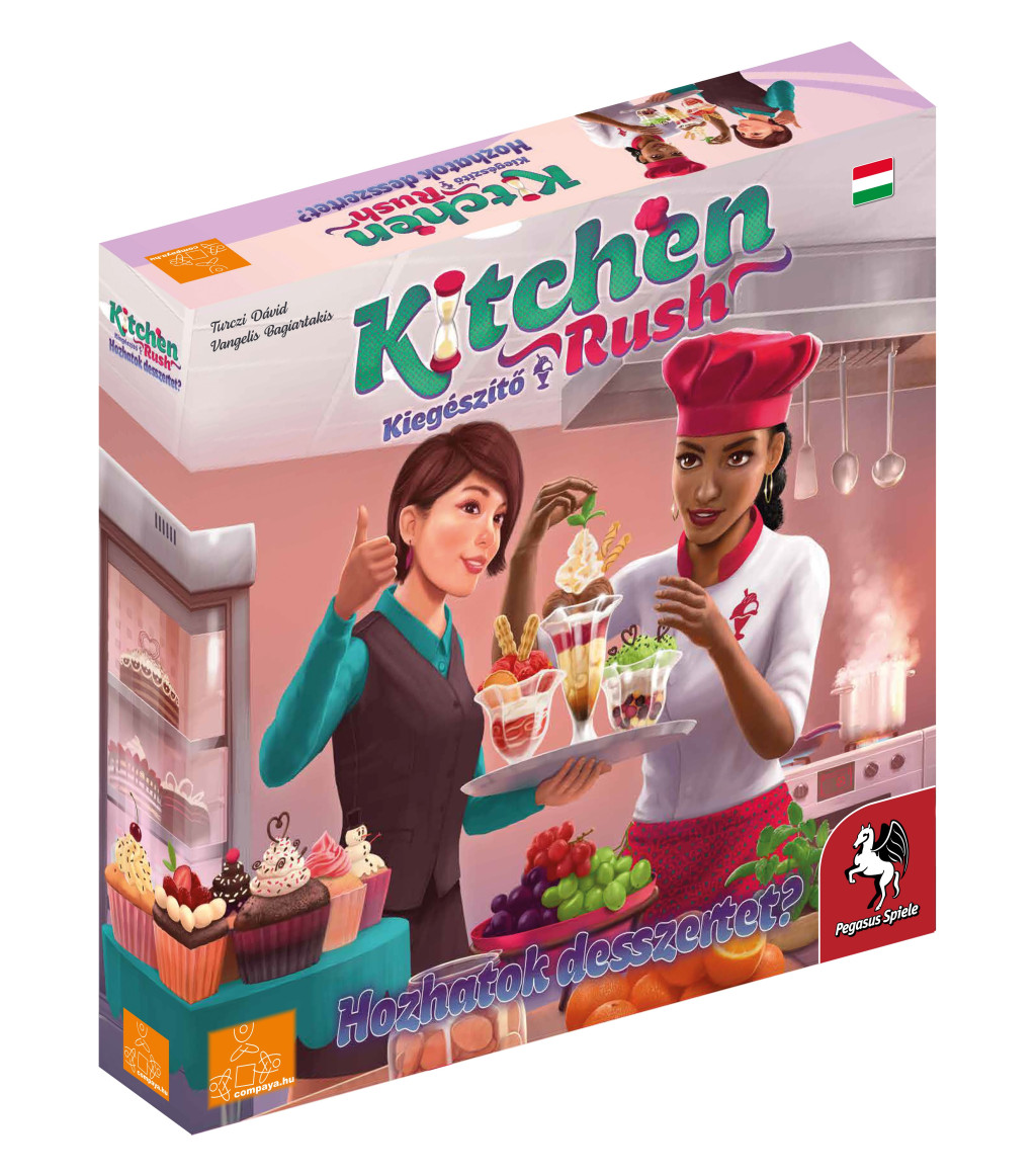Kitchen Rush - Hozhatok desszertet? kiegészítő Kitchen Rush Time for Dessert! – fő nézet