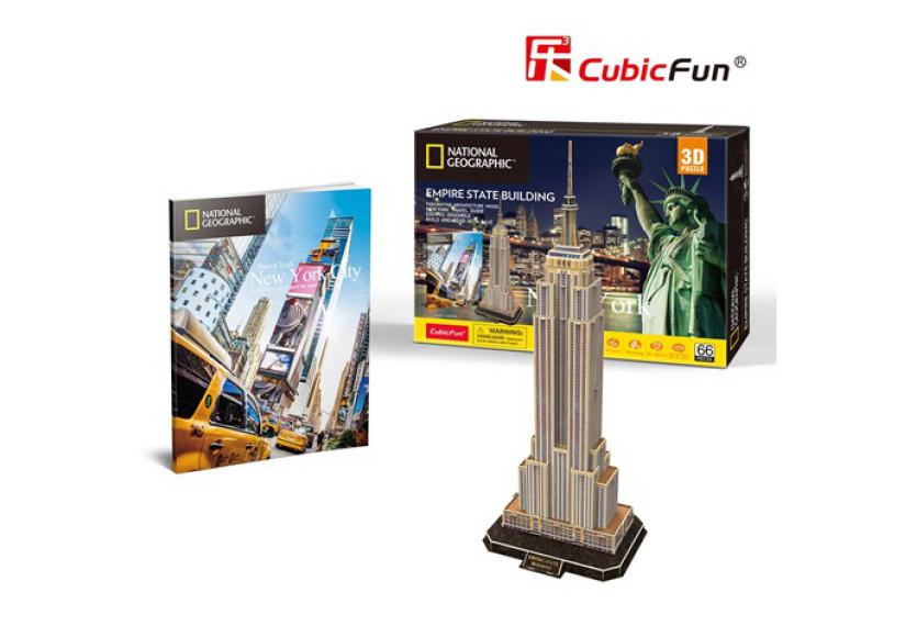 3D puzzle City Travel New York, Empire State building - 66 db  – fő nézet