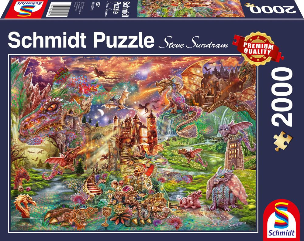 Dragons treasure, 2000 db (58971) Der Schatz der Drachen – fő nézet