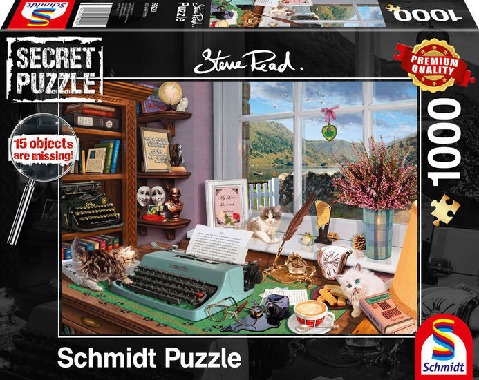 At the writing table 1000 db (59920) Am Schreibtisch – fő nézet