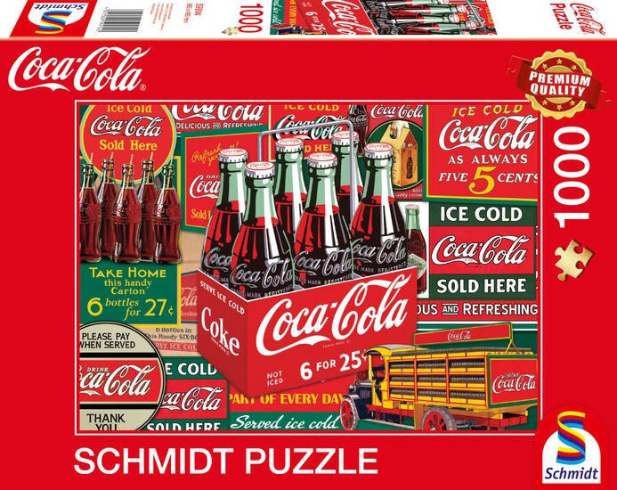 Coca Cola - Classic, 1000 db (59914) Coca-Cola Klassiker – fő nézet