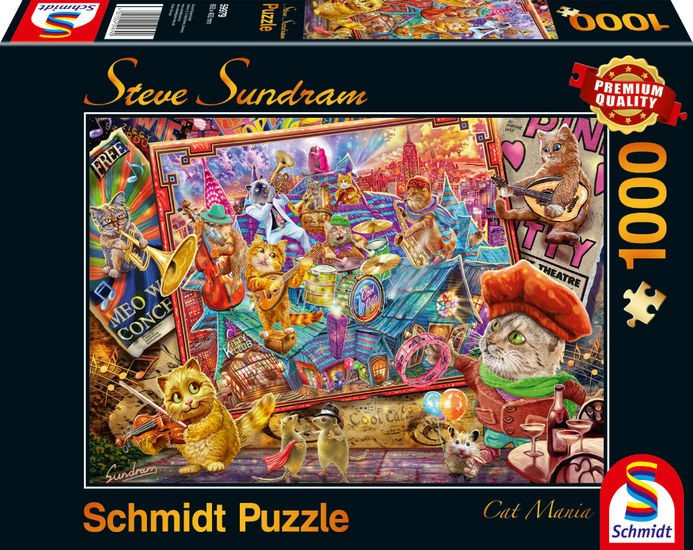 Cat Mania, 1000 db (59979) Katzenmanie  – fő nézet