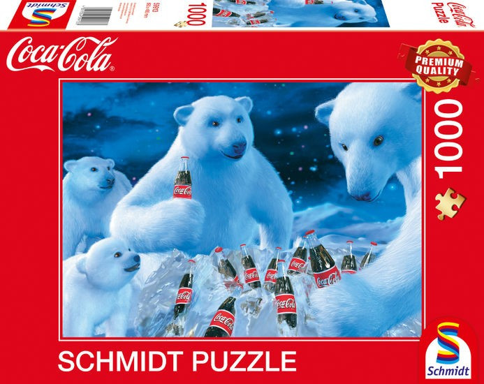 Coca Cola - Polar bears, 1000 db (59913) Coca Cola - Polarbären – fő nézet