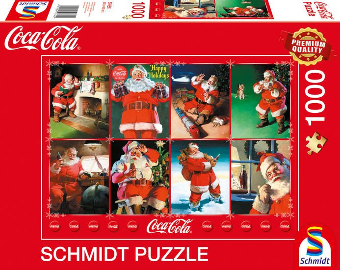 Coca Cola - Santa Claus, 1000 db (59956) Coca Cola – Santa Claus – fő nézet