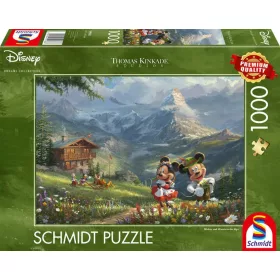   Disney, Mickey & Minnie in the Alps, 1000 db (59938) Mickey & Minnie in den Alpen