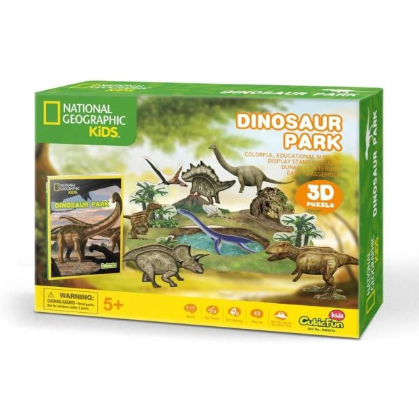 3D puzzle Dinópark  – fő nézet