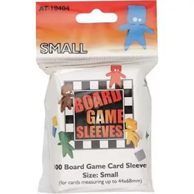   Mini Europai szabványú Kártyavédő fólia (44x68 mm) 100db Board Games Sleeves - European Variant - Small Cards (44x68mm) - 100 Pcs