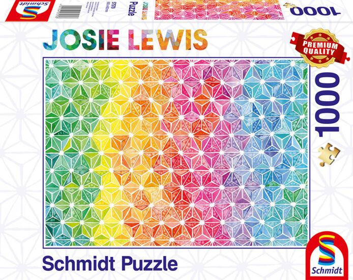 Colourful triangles 1000 db (57579) Kunterbunte Dreiecke (57579) – fő nézet