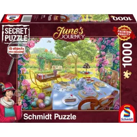 Schmidt Tea in the garden 1000 db (59974) Tee im Garten (59974), 3–5 év, Többszínű