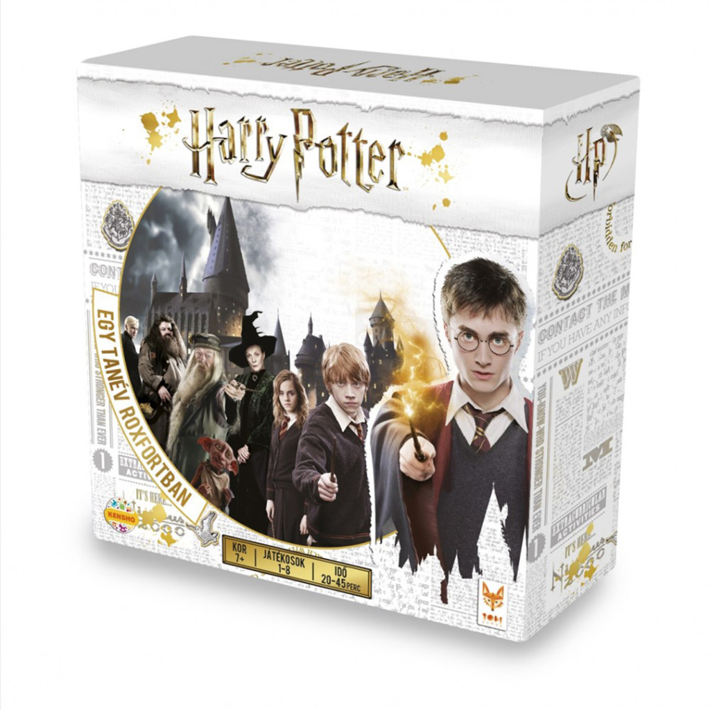 ASMODEE, HARRY POTTER, EGY TANÉV ROXFORTBAN  – fő nézet