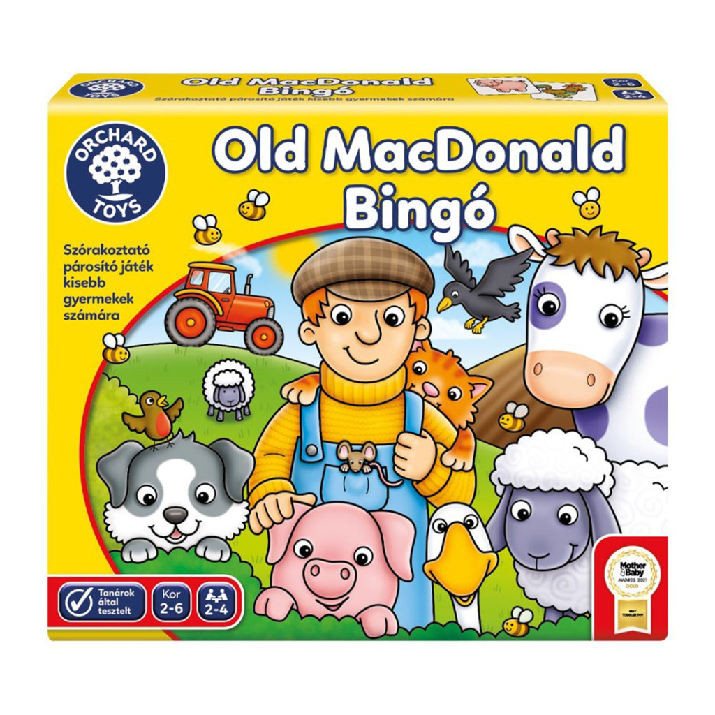 ORCHARD TOYS, OLD McDONALD BINGÓ  – fő nézet