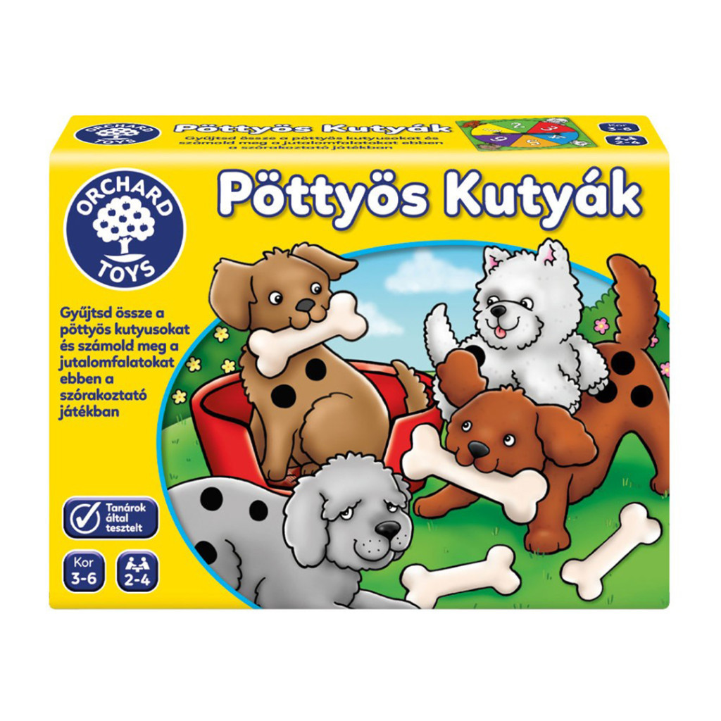 ORCHARD TOYS, PÖTTYÖS KUTYÁK  – fő nézet