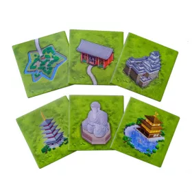 HansImGluck Carcassonne - Japanese Buildings, 3–5 év, Többszínű