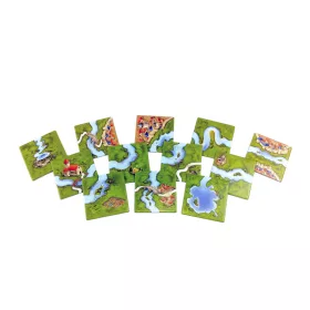 HansImGluck Carcassonne - Der Fluss (2014) Carcassonne - The River (2014), 3–5 év, Többszínű